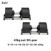 Adjustable Dumbbells – Up to 45kg, Fast-Adjust, Multi-Color Set