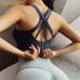 Women's Push-Up Sports Bra – High Impact, Back Closure