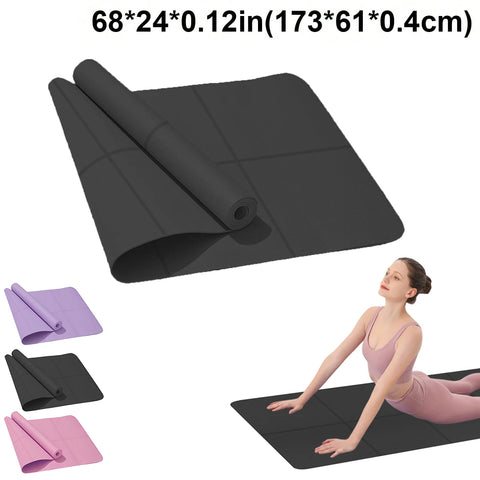 EVA Yoga Mat – 4mm Thick Foam for Fitness & Pilates