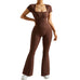 Women's Sport Jumpsuit – Push-Up Gym & Yoga Outfit 2025