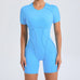 Women's Gym Jumpsuit – Backless Scrunch Yoga Outfit