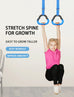 Kids Gymnastics Rings – Non-Slip with Adjustable Straps