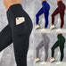 Women's High-Waist Leggings – Stretchy, Butt-Lifting with Pocket