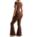 Women's Sport Jumpsuit – Push-Up Gym & Yoga Outfit 2025