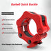 50MM Barbell Collars – Quick-Release Weight Clips