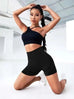 Women's High-Waist Yoga Shorts – Fitness & Running