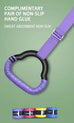 Kids Gymnastics Rings – Non-Slip with Adjustable Straps