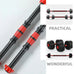 Dumbbell Connector Set – Non-Slip Rod with Screw Nuts