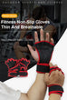 Workout Gloves with Wrist Wraps – Breathable & Supportive
