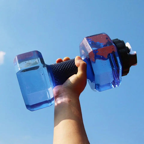 Dumbbell Water Bottle – Portable Arm Training & Hydration