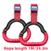 Kids Gymnastics Rings – Non-Slip with Adjustable Straps