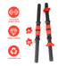2× Dumbbell Bars – Durable Handles for Gym & Training