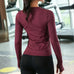 Women's Long Sleeve Yoga Top – Fitness & Running Wear