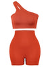 Seamless Women's Sports Set – Ribbed Yoga Outfit with Leggings