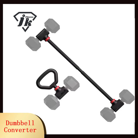 Dumbbell to Barbell Converter – Adjustable Up to 200lb