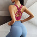 Women's Push-Up Sports Bra – High Impact, Back Closure