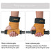 Cowhide Gym Grips – Weightlifting Gloves with Wrist Wraps