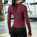 Women's Long Sleeve Yoga Top – Fitness & Running Wear