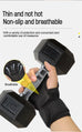 Workout Gloves with Wrist Wraps – Breathable & Supportive