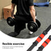 2× Dumbbell Bars – Durable Handles for Gym & Training
