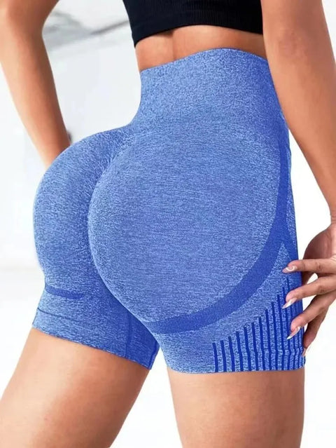 Women's High-Waist Yoga Shorts – Fitness & Running