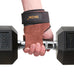 Cowhide Gym Grips – Weightlifting Gloves with Wrist Wraps