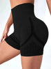 Women's High-Waist Yoga Shorts – Fitness & Running