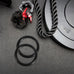 ABS Gymnastic Rings – Pull-Up & Strength Training (Black)