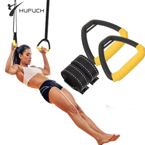 Gymnastics Rings – Adjustable Straps for Full-Body Training