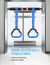 Kids Gymnastics Rings – Non-Slip with Adjustable Straps