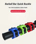 50MM Barbell Collars – Quick-Release Weight Clips