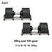 Adjustable Dumbbells – Up to 45kg, Fast-Adjust, Multi-Color Set
