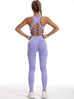 Women's Seamless Tracksuit – Sports Bra & High-Waist Leggings Set