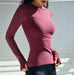 Women's Long Sleeve Yoga Top – Fitness & Running Wear