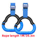 Kids Gymnastics Rings – Non-Slip with Adjustable Straps
