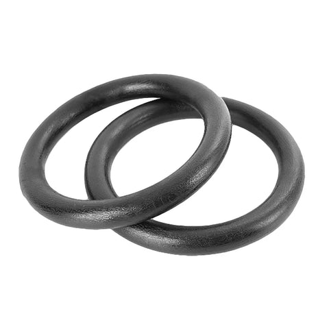 ABS Gymnastic Rings – Pull-Up & Strength Training (Black)