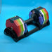 Adjustable Dumbbells – Up to 45kg, Fast-Adjust, Multi-Color Set