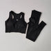 Women's Seamless Tracksuit – Sports Bra & High-Waist Leggings Set