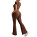 Women's Sport Jumpsuit – Push-Up Gym & Yoga Outfit 2025