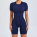 Women's Gym Jumpsuit – Backless Scrunch Yoga Outfit