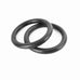 ABS Gymnastic Rings – Pull-Up & Strength Training (Black)