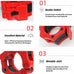 50MM Barbell Collars – Quick-Release Weight Clips