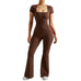 Women's Sport Jumpsuit – Push-Up Gym & Yoga Outfit 2025