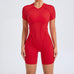 Women's Gym Jumpsuit – Backless Scrunch Yoga Outfit
