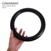 ABS Gymnastic Rings – Pull-Up & Strength Training (Black)