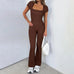 Women's Sport Jumpsuit – Push-Up Gym & Yoga Outfit 2025